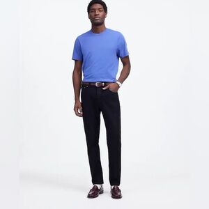 Madewell Athletic Slim Jeans: COOLMAX® Denim in Black